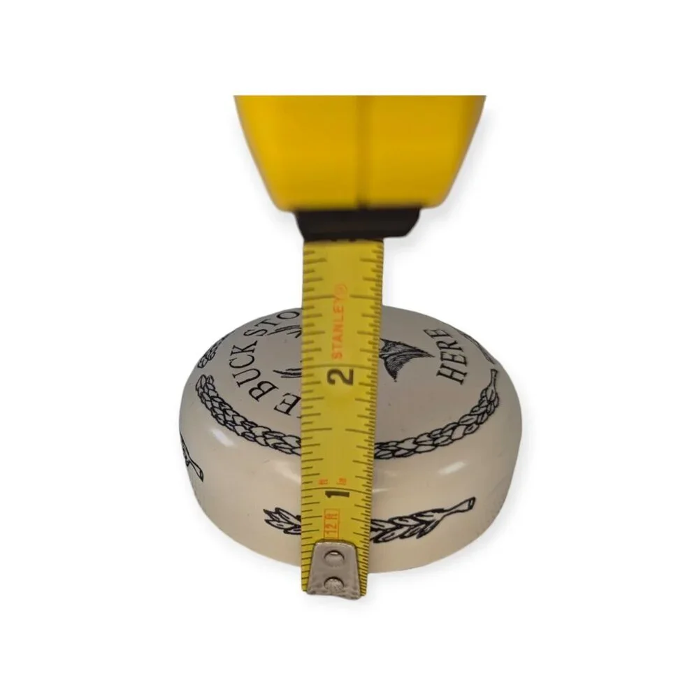 KensingtonRow Home Collection Scrimshaw Inspired Paperweight-The Buck Stops Here